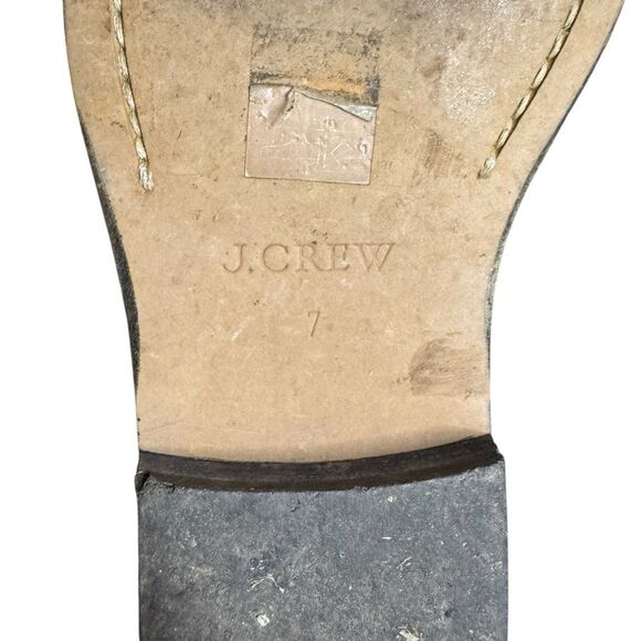 Slouchy Suede Black J. Crew Women's Langston Ankle Boots Size 7 - Picture 9 of 10